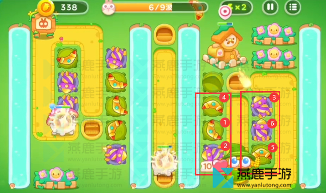 保卫萝卜4绿野奇缘第59关攻略