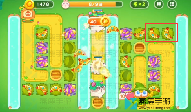 保卫萝卜4绿野奇缘第59关攻略