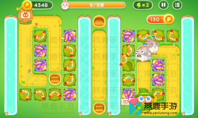 保卫萝卜4绿野奇缘第59关攻略