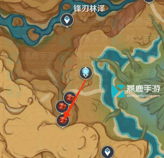 万相石采集路线图