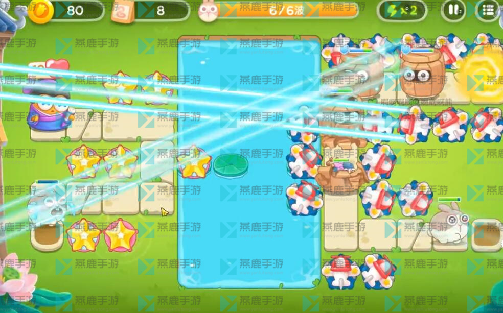 保卫萝卜4夏日垂钓第3关攻略