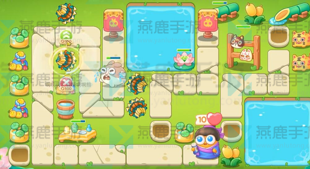 保卫萝卜4夏日垂钓第6关攻略