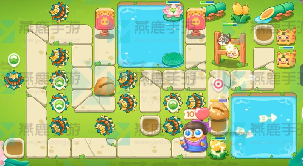 保卫萝卜4夏日垂钓第6关攻略