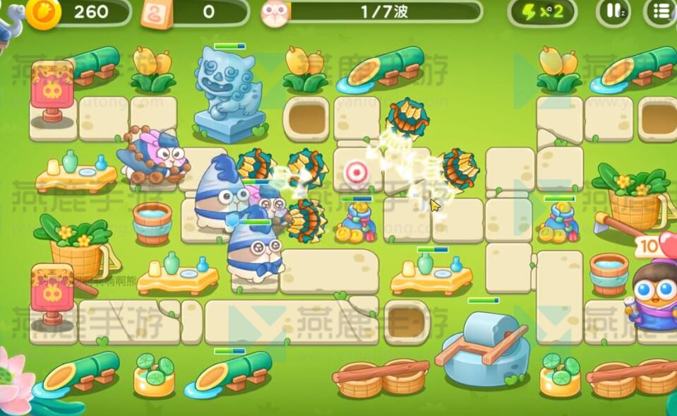 保卫萝卜4夏日垂钓第8关攻略