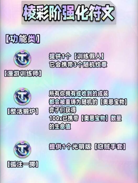云顶之弈s9海克斯图鉴大全