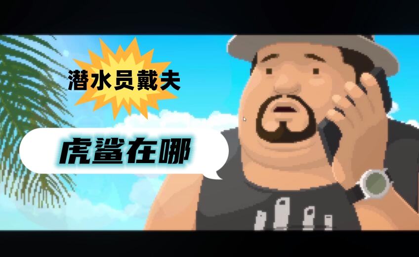 潜水员戴夫虎鲨在哪