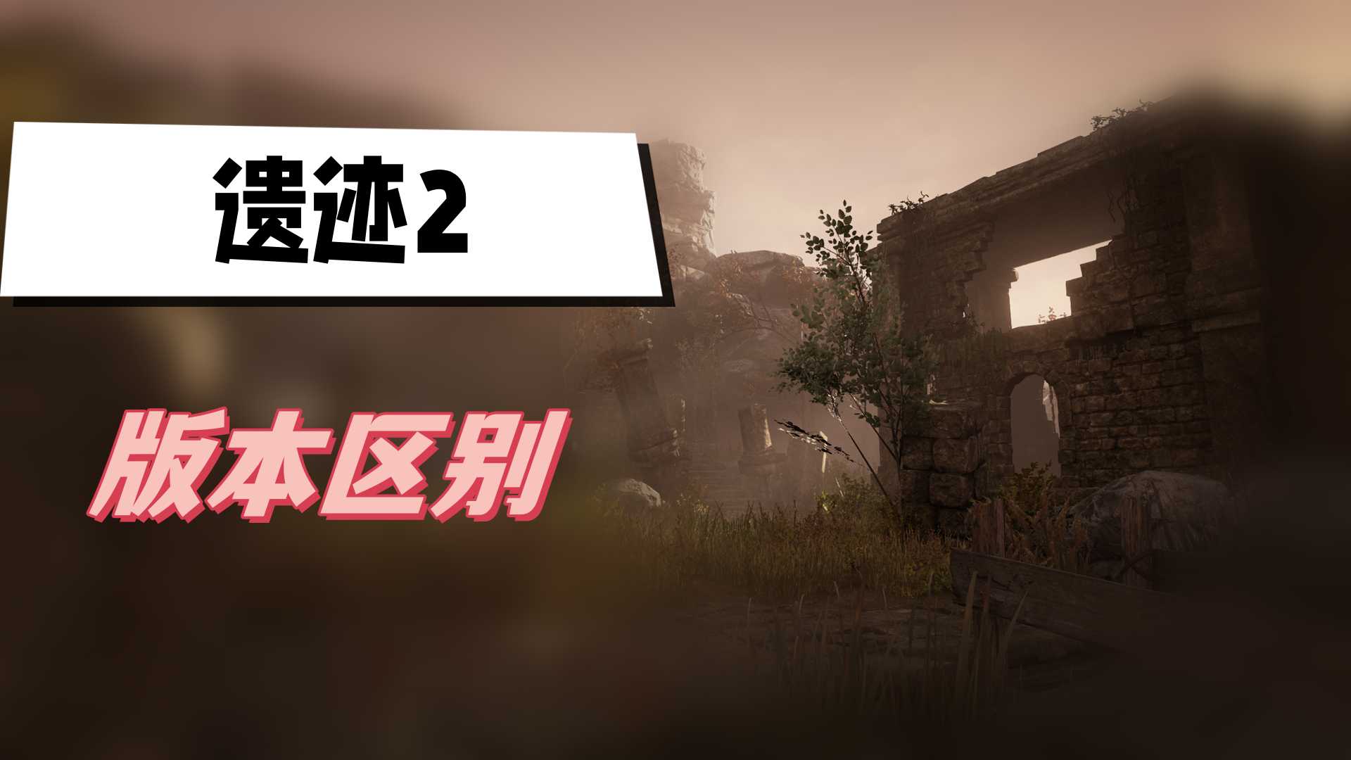 遗迹2版本区别