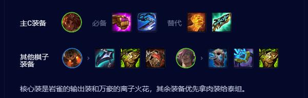 云顶之弈s9.5好事岩雀阵容推荐