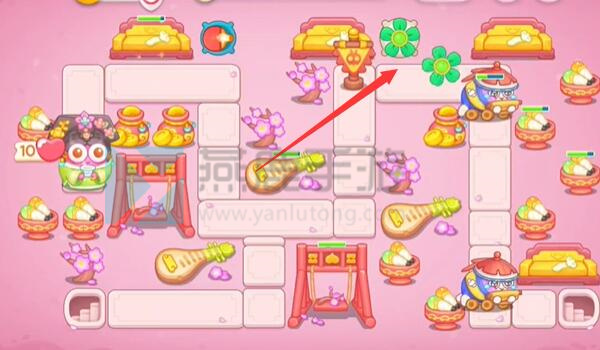 保卫萝卜4秋妃传第12关攻略