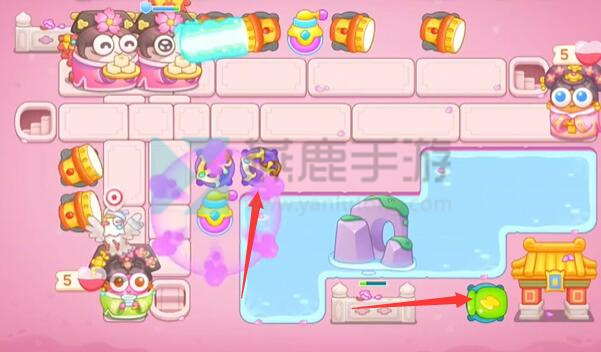 保卫萝卜4秋妃传第50关攻略