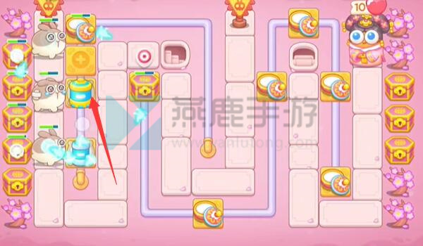 保卫萝卜4秋妃传第57关攻略