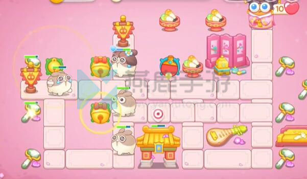 保卫萝卜4秋妃传第66关攻略