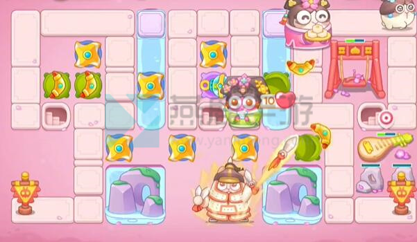 保卫萝卜4秋妃传第73关攻略