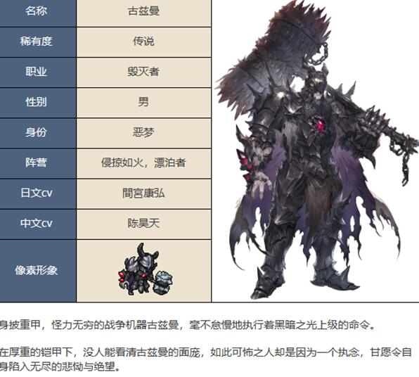 铃兰之剑古兹曼技能推荐