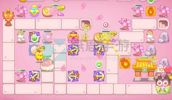 保卫萝卜4秋妃传第76关攻略
