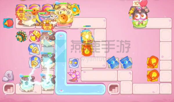 保卫萝卜4秋妃传第83关攻略