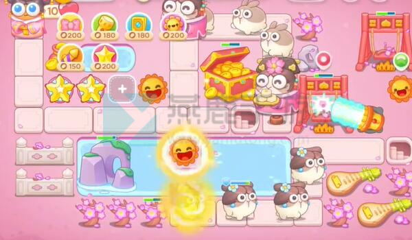 保卫萝卜4秋妃传第85关攻略