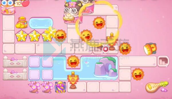 保卫萝卜4秋妃传第85关攻略