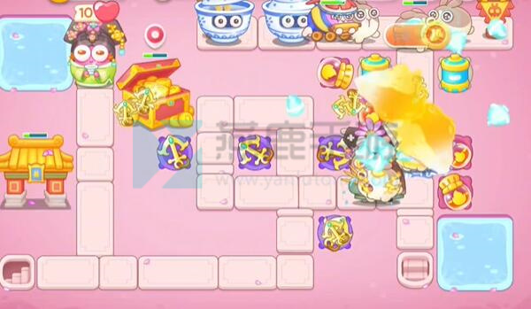 保卫萝卜4秋妃传第90关攻略