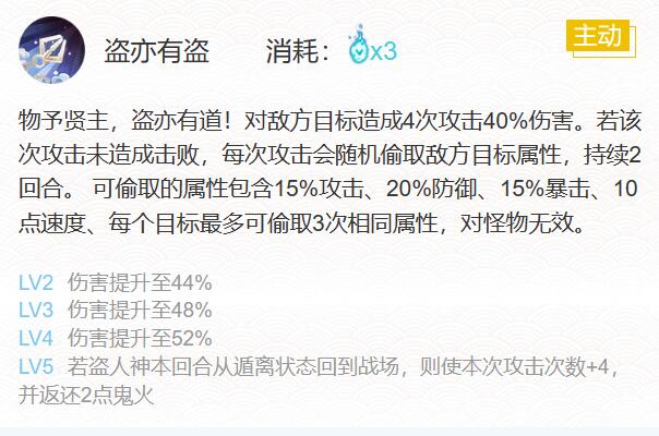 阴阳师盗人神御魂搭配2024