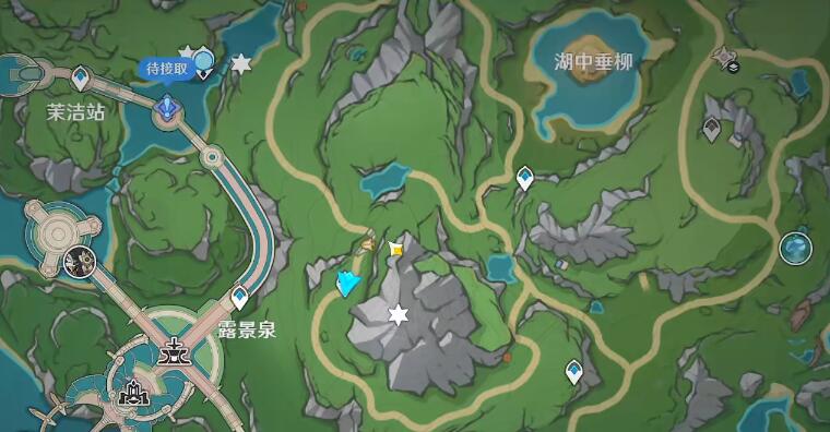原神4.2水神瞳位置