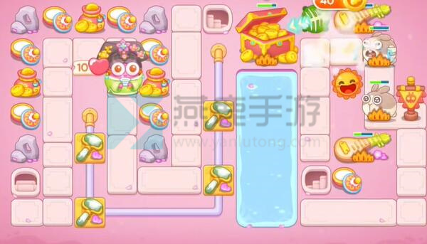 保卫萝卜4秋妃传第96关攻略
