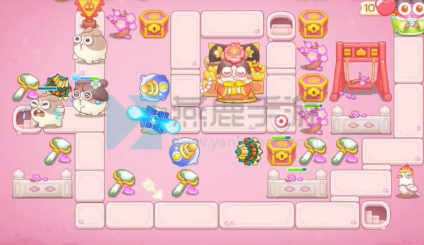 保卫萝卜4秋妃传第97关攻略