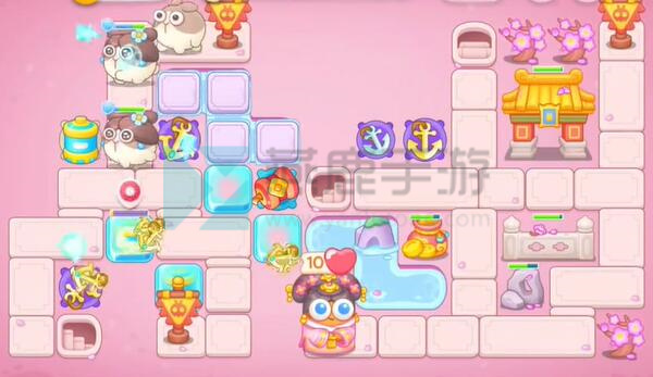 保卫萝卜4秋妃传第104关攻略