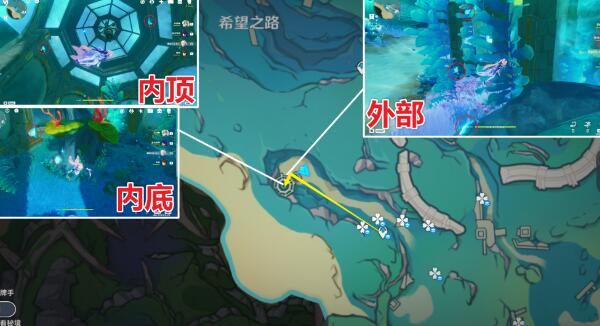 原神苍晶螺采集路线