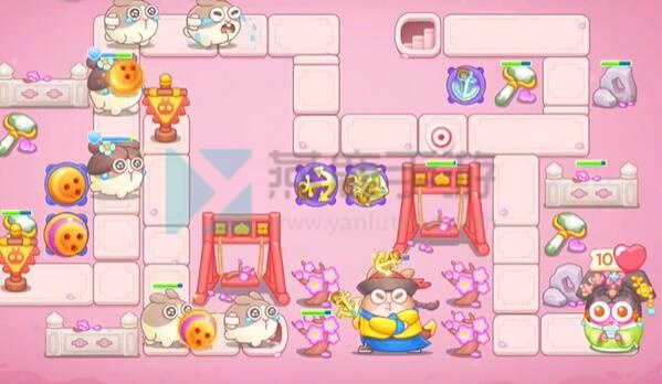 保卫萝卜4秋妃传第113关攻略