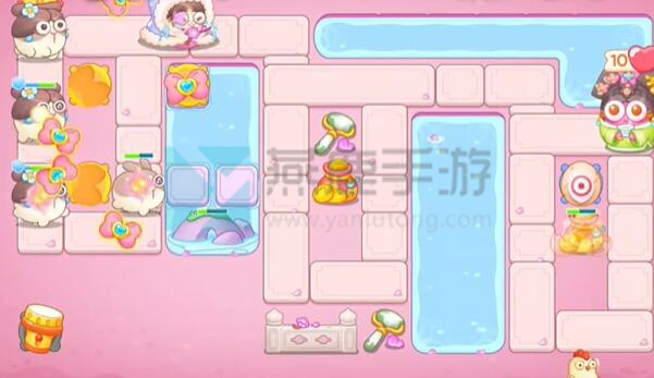 保卫萝卜4秋妃传第114关攻略