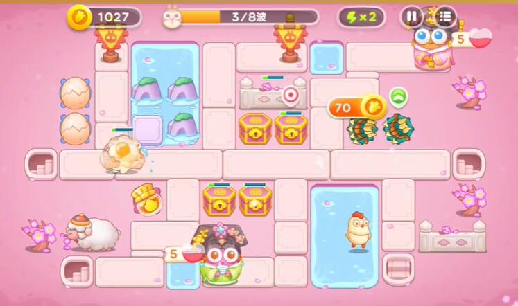 保卫萝卜4秋妃传第109关攻略