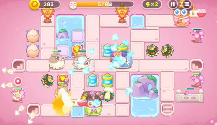 保卫萝卜4秋妃传第109关攻略