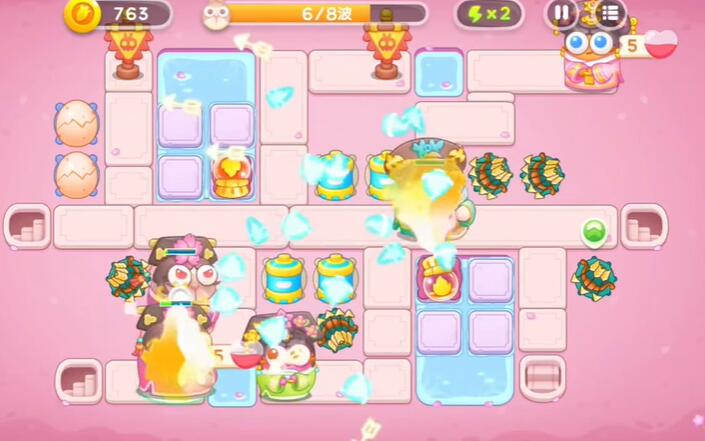 保卫萝卜4秋妃传第109关攻略