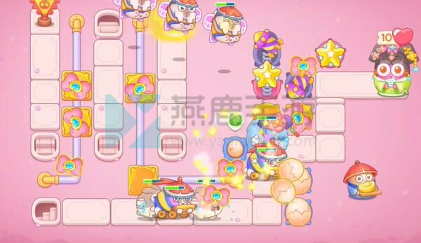 保卫萝卜4秋妃传第117关攻略