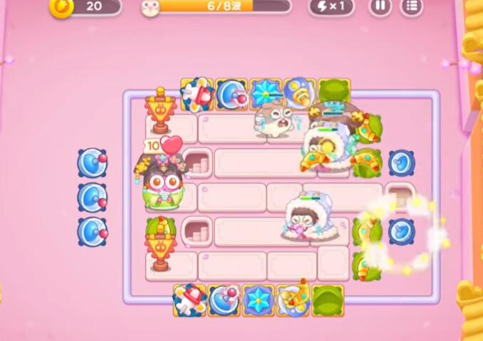 保卫萝卜4秋妃传第110关攻略