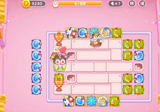 保卫萝卜4秋妃传第110关攻略