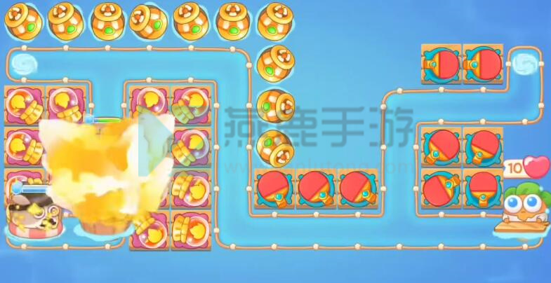 保卫萝卜4暖暖汤泉第2关攻略
