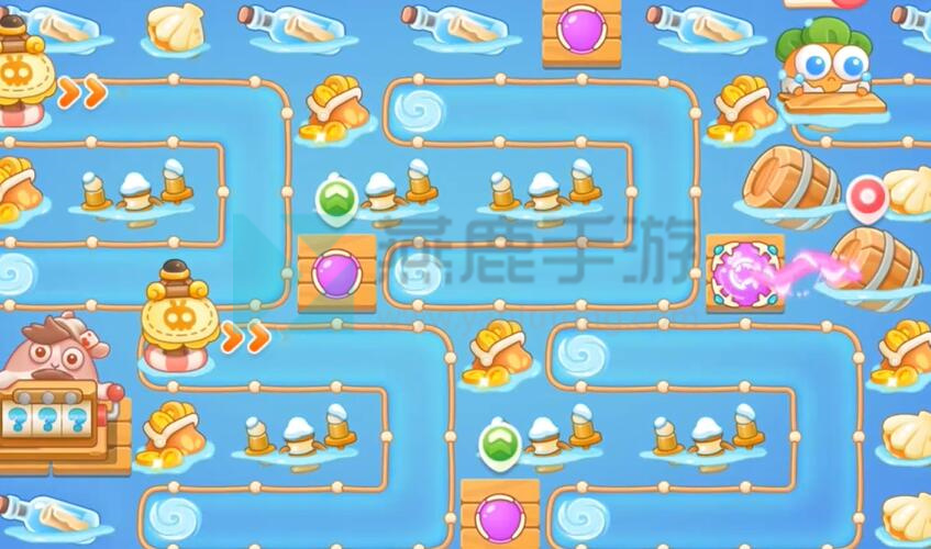保卫萝卜4暖暖汤泉第8关攻略
