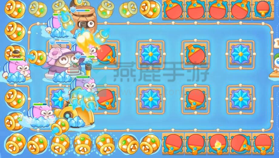 保卫萝卜4暖暖汤泉第11关攻略