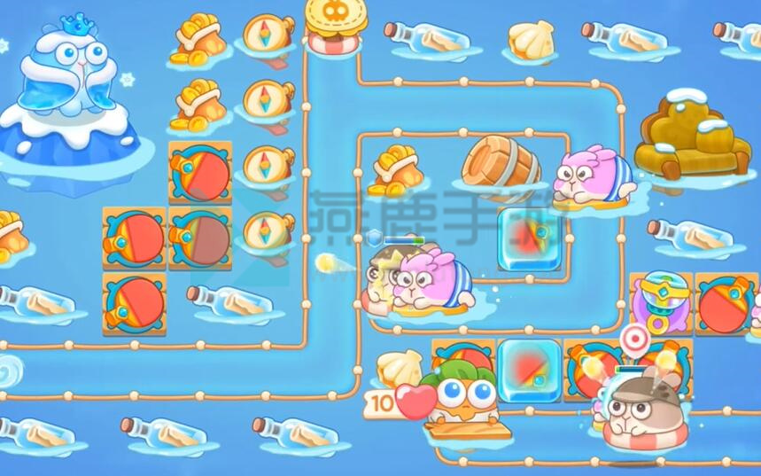 保卫萝卜4暖暖汤泉第15关攻略