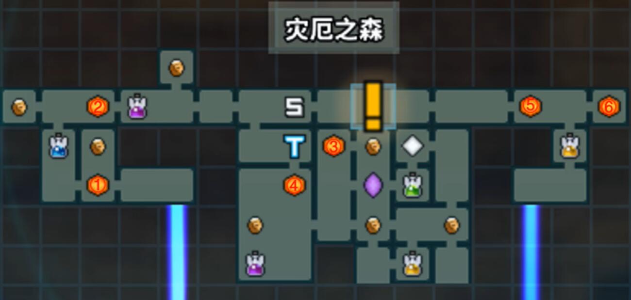 TEVI灾厄之森全隐藏道具收集攻略
