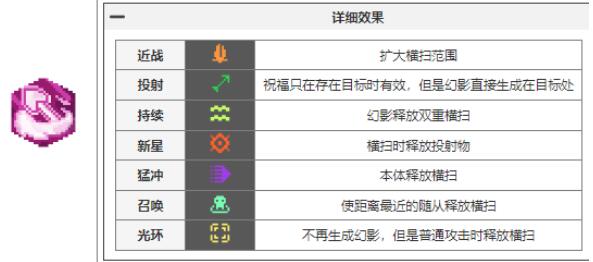 元气骑士前传瓦尔基里的祝福有哪些