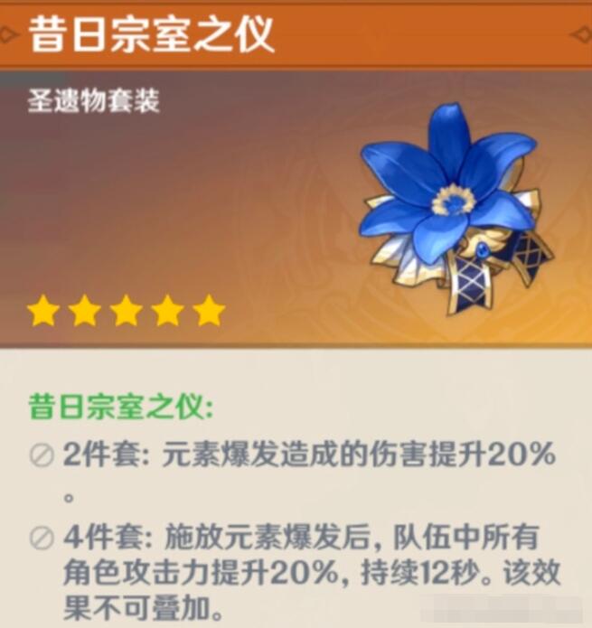 原神夏沃蕾圣遗物词条推荐