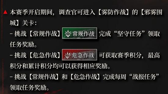 雾境序列雾防作战怎么解锁