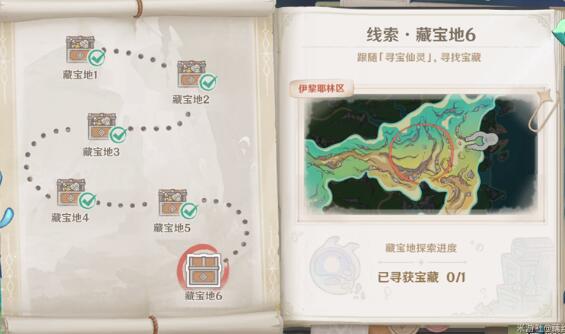 原神4.3秘宝迷踪第六天攻略