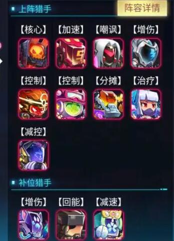 修普诺斯阵容推荐