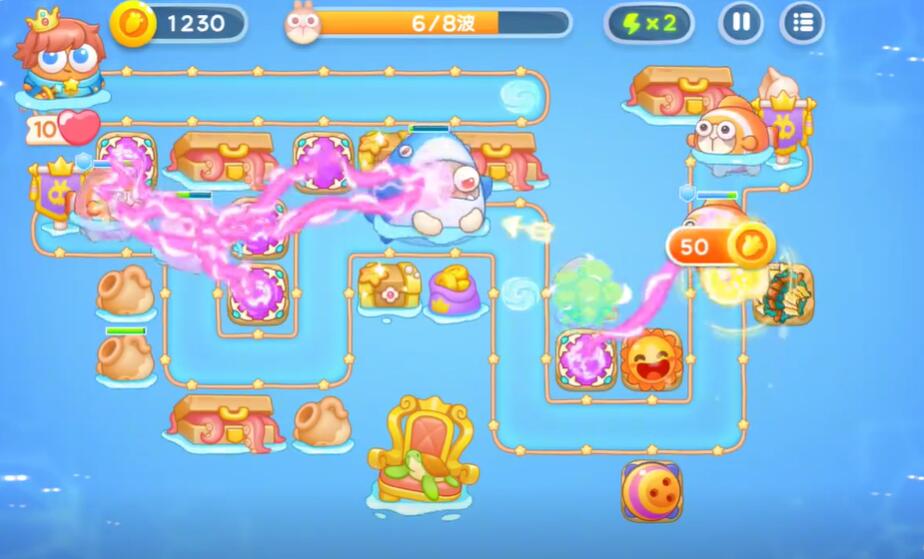 保卫萝卜4海的闺女第3关攻略