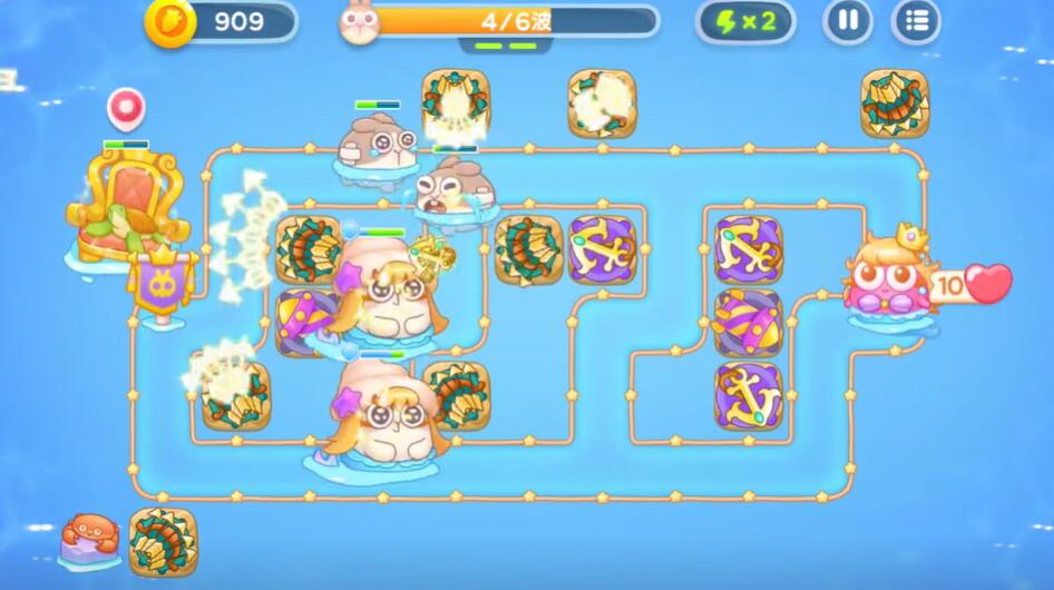 保卫萝卜4海的闺女第8关攻略