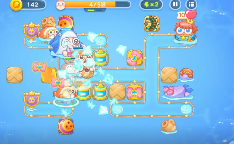 保卫萝卜4海的闺女第11关攻略
